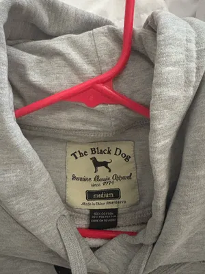 The Black Dog Hoodie Blue thumbnail 3