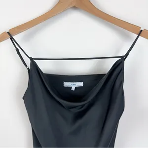 NWT J.ING Satin Draped Slip Midi Dress thumbnail 7