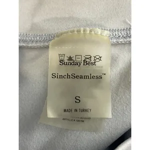 Aritzia Sunday Best Sinch Seamless Women's Short Sleeve Crop Tee T-shirt Top S thumbnail 5