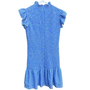 Like New French Connection Elao Verona Smocked Dress Size Small thumbnail 12