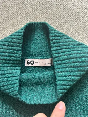 Kohl's Chunky green knit thumbnail 4