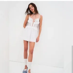 For Love & Lemons Underwire Bridal Sexy Corset Party Fancy Prom Mini Dress NWT S thumbnail 3