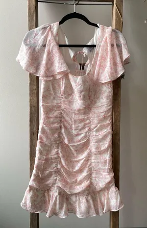 Petal & Pup Dress Floral Pink thumbnail 1