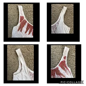 Ecote beaded polka dot tank Sz XS thumbnail 7