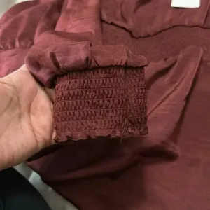 Lucky Brand‎ Burgundy with smoked waist Women’s Dress thumbnail 7