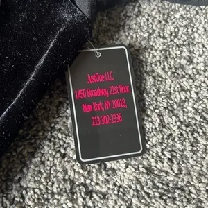 Just One‎ LLC black bodysuit size medium thumbnail 12