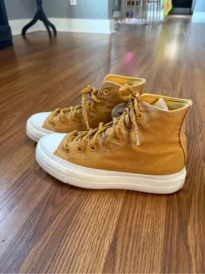 Converse Chuck Taylor All Stars Lift Platform High Top Burnt Honey 7 thumbnail 5