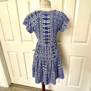 Urban outfitters blue and white Dress thumbnail 5