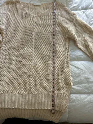 Women’s sweater Tan Size L thumbnail 5