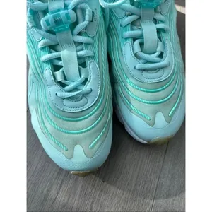 Nike Womens Air Max 270 React ENG CK2608-300 Blue Running Shoes Sneakers Sz 10 thumbnail 8