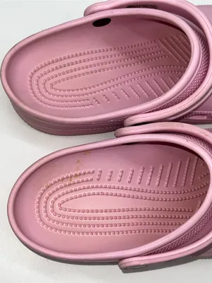 Classic Crocs Women's Taffy Pink Croslite Clog with Teal Hang Loose Jibbitz-Sz 8 thumbnail 11