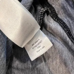 Patagonia dark gray twisted back long sleeve top for women size M thumbnail 5