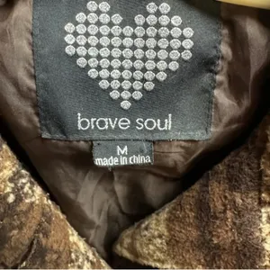 Brave Soul‎ Wool Blend Coat as is thumbnail 5