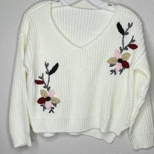 Vintage Floral Sweater Size M thumbnail 6