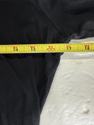 Ralph Lauren Black Long-Sleeve Tee Gold RL Logo S casual layering lightweight thumbnail 11