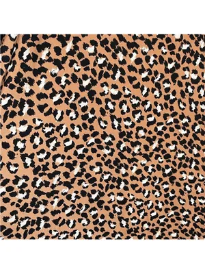 Aerie Leopard Print Maxi Slip Dress With Front Slit thumbnail 2