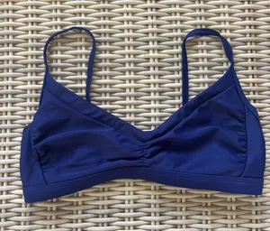 Boden Ruched Bralette Bikini Top US 4 resortwear travel coastal luxury beach thumbnail 1