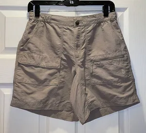 The North Face Tan Nylon Cargo shorts thumbnail 1