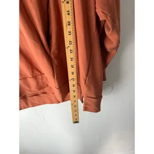 Old Navy Oversized Hoodie Sweatshirt Women‎ Rust Orange Plus 3X Casual Comfort thumbnail 8
