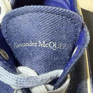 Alexander McQueen Tread Slick Sneakers Denim Blue Size 7/37 thumbnail 12