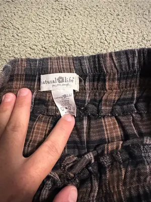 Natural Life Plaid Pants Size L thumbnail 2