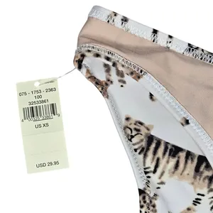 Aerie Cat Animal Print Knot Bikini Bottom‎ XS NWT thumbnail 4