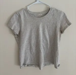 Brandy Melville Top Crop Grey thumbnail 1
