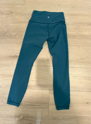Lululemon Leggings Dusty Blue 25” thumbnail 2