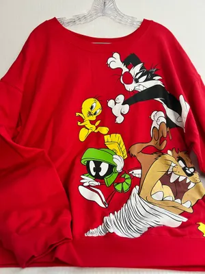 Looney Tunes Junior Girls Character Graphic Sweatshirt thumbnail 1
