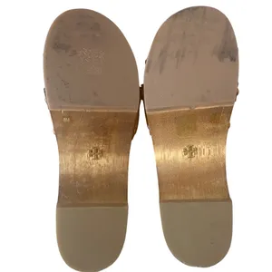 Tory Burch Jessa Leather Wood Sandals Size 8‎ thumbnail 7