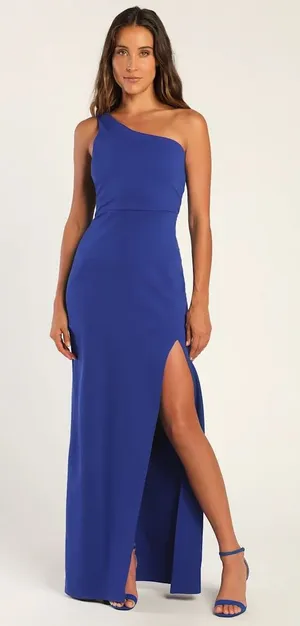 Lulus Blue Maxi Dress thumbnail 1