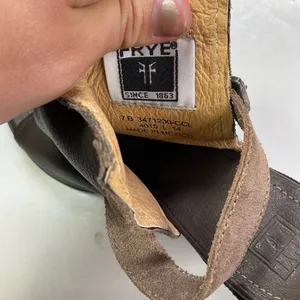 Frye Izzy Artisan Slingback Heeled Sandals Size‎ 7 thumbnail 6