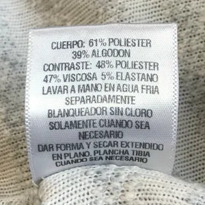 Maison Jules Sweater Gray Striped Cropped Knit Cardigan Coastal Academia Preppy thumbnail 7