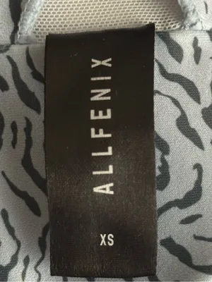 ALLFENIX Snake Print Sports Bra Adjustable Straps Black Gray White XS thumbnail 5