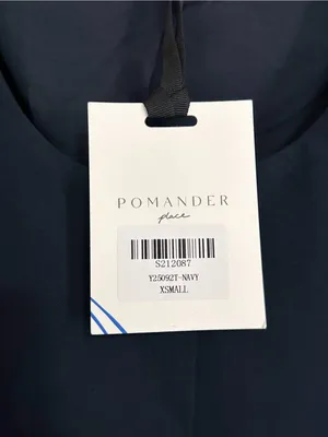 Tuckernuck Pomander Place Navy Long Sleeve Shane Top NWT XS thumbnail 10
