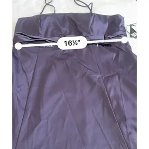 Vintage 80s Madison Leigh Eggplant Purple Sleeveless Dress Size 14 NWT Deadstock thumbnail 7