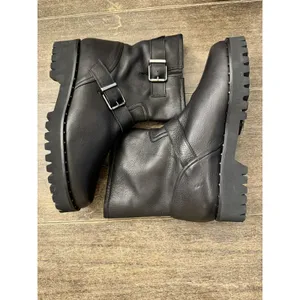 Jon Josef Biker Fur Moto Boot Regular price $297.00 Black Size 41 9.5 US thumbnail 3