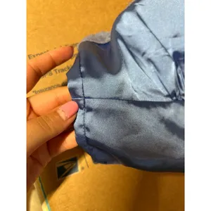 Y2K Blue Satin Babydoll Lace Trim Cami Top‎ Coquette Lingerie Fairy Indie Sleaze thumbnail 6