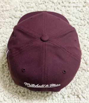 Mitchell & Ness Los Angeles Kings Burgundy Vintage Fashion Snapback Hat thumbnail 4