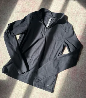 Black Athletic Zip Up XS fits S thumbnail 1