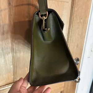 Michael kors Whitney Medium Leather‎ Satchel green crossbody thumbnail 3