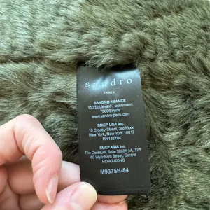 Sandro Green Hooded Parka thumbnail 12