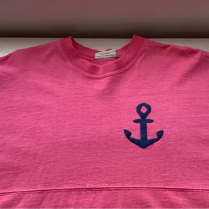 Spirit jersey - Anchored in the South Oversized Cotton Coastal Style Size M pink thumbnail 12