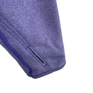 Mountain Hardwear Purple Mock Neck 1/4‎ Zip Athletic Pullover Zip Pocket Size S thumbnail 5