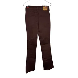 Hollister Women's Pants Highest-Rise Bootcut Leg Split Side Hem Brown‎ 23x31 NWT thumbnail 8