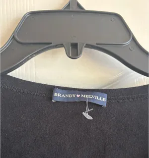 Brandy Melville Top Black thumbnail 2