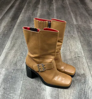 Tommy Hilfiger Brown Y2K Boots thumbnail 2