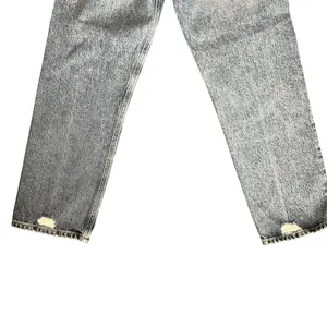 AGOLDE High Rise Straight Crop Jeans ALTERED Size 23 90s Crop thumbnail 6