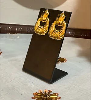 Elegant and Chic Stainless Steel Earrings thumbnail 3