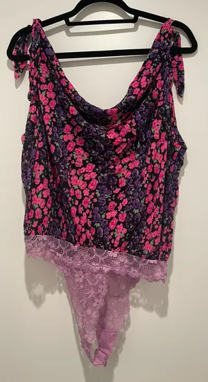 Free People Bodysuit Intimately Medium thumbnail 7